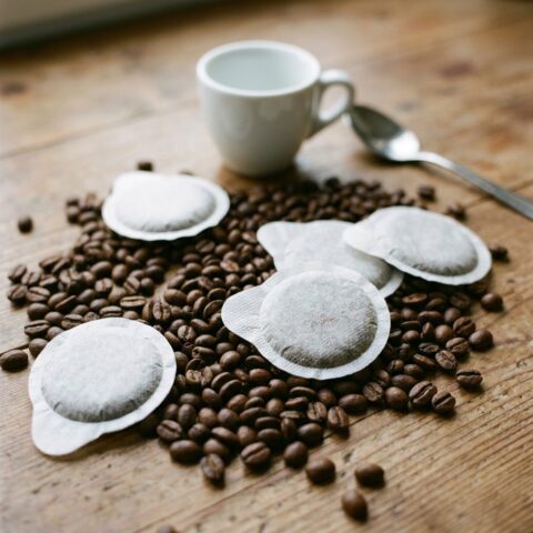 Cialde cafea DeLuxe Paduri 200buc