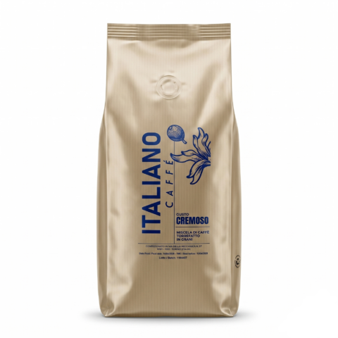 Cafea boabe Italia, Gusto Cremoso - Italiano Caffe, 1kg