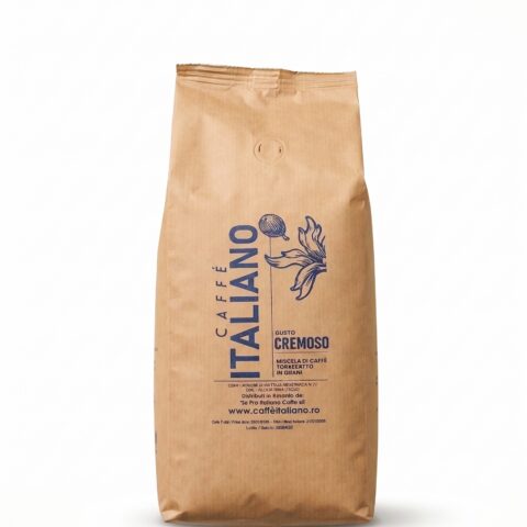 Cafea boabe Italia, Gusto Cremoso - Italiano Caffe, 1kg